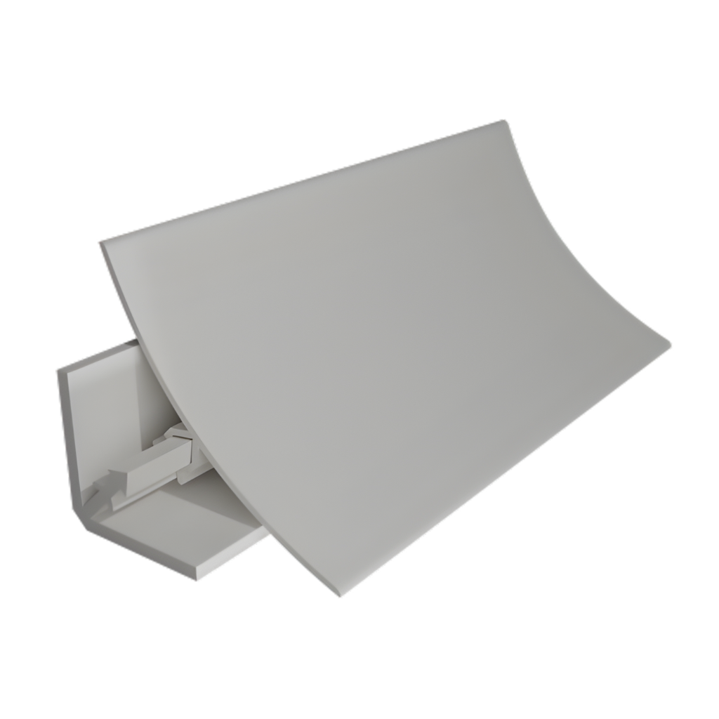 Canto Interno de Sobreponer PVC 44X44X2700