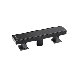 [JP0210010703] Desagüe Lineal Aqua 30 Clásico Negro Mate 2 en 1 - DA300T08